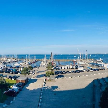 Panoramablick Und Den Strand Direkt Vor Der Tuer Daire Kiel Dış mekan fotoğraf