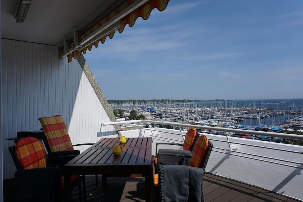 Panoramablick Und Den Strand Direkt Vor Der Tuer Daire Kiel Dış mekan fotoğraf