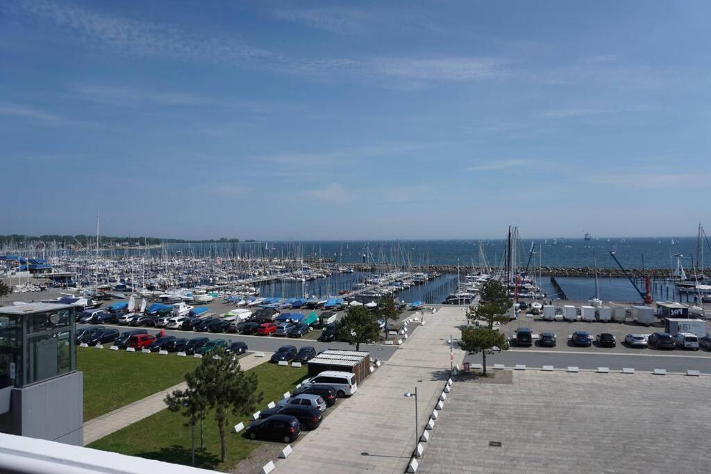 Panoramablick Und Den Strand Direkt Vor Der Tuer Daire Kiel Dış mekan fotoğraf