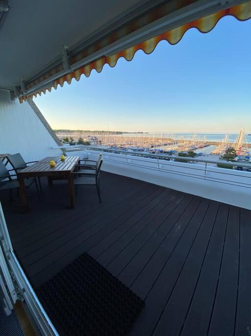 Panoramablick Und Den Strand Direkt Vor Der Tuer Daire Kiel Dış mekan fotoğraf